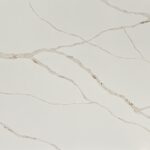Michelo Calacatta Gold Prefab Quartz Countertops for Kitchens & Islands 26"x110" 36"x110" 42"x110"