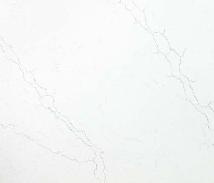 pt6011x PT6011X Calacatta Light Blue Prefab Quartz Countertops for Kitchens & Islands 26"x110" 36"x110" 42"x110" - Image 1