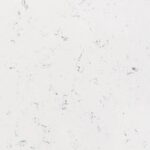 PT301 Marble Vale White Carrara Prefab Quartz Countertops for Kitchens & Islands 26"x110" 36"x110" 42"x110"