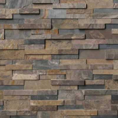 Rustic Stacked Stone Panel 6″x24″