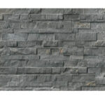 Charcoal Stacked Stone Panel 6″x24″