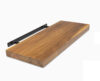 Acacia Floating Wall Shelf Butcher Block 24"-48"x10" inch (Set of 3) - Image 3