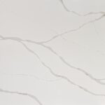 LQ914 Michelo Calacatta Grey Prefab Quartz Countertops for Kitchens & Islands 26"x110" 36"x110" 42"x110"