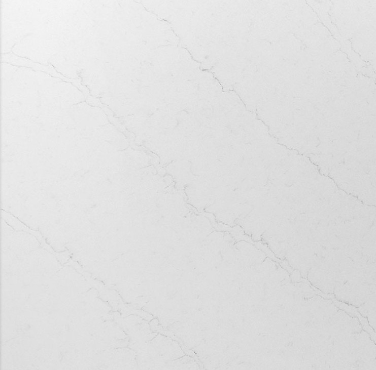 pt6011 PT6011V Calacatta Light Gold Prefab Quartz Countertops for Kitchens & Islands 26"x110" 36"x110" 42"x110" - Image 1